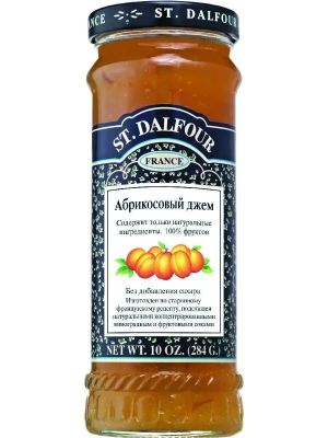 Джем Абрикос без сахара 284г. Ст. Дальфор