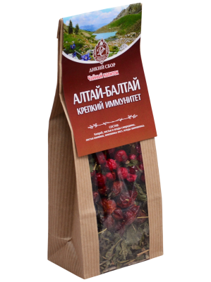 Напиток чайный ДИКИЙ СБОР Алтай-Балтай крепкий иммунитет 50гр.