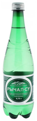Вода Рычал-Су минеральная природная лечебно-столовая газированная 0,75л пэт
