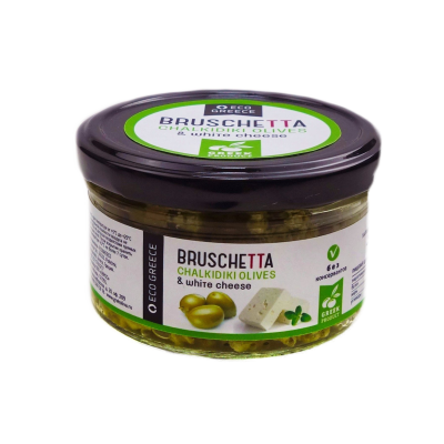 Брускетта ЭЛЬ ГРЕКО из оливок Халкидики с белым сыром 150г