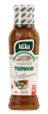Соус КУЛАБА Ткемали зелёный 365г