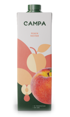 Нектар персиковый 0,95л Кампа