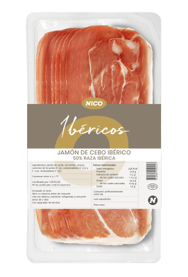 Хамон Де Себо Иберико 50% 100г NICO