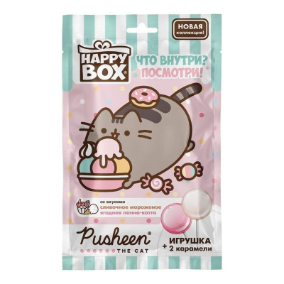 Печенье ПУШИИН Фигурка + карамель в пакете 20г