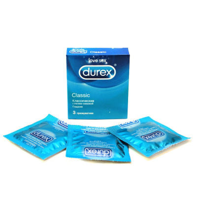 Презервативы Durex Classic, 3шт