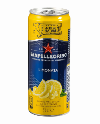 Напиток б/а газ. Лимоната лимон "San Pellegrino" 0,33л ж/б