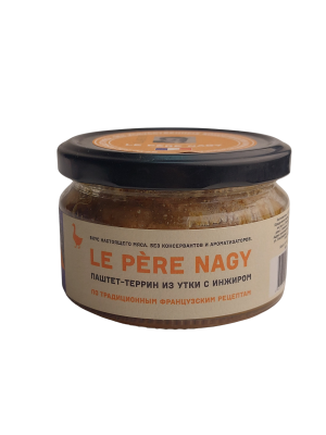 Паштет террин ЛЁ ПЕР НАЖИ Утка с инжиром 180г