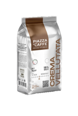 Кофе в зернах ПЬЯЦА ДЕЛЬ КАФЕ Крема Велютата зерно 900г