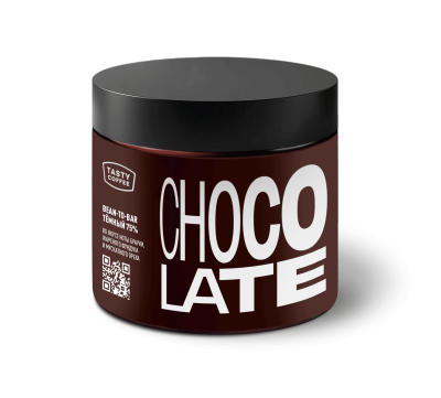 Тёмный горячий шоколад 75% 200г