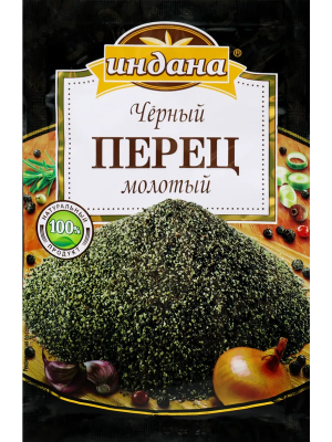 Перец ИНДАНА чёрный молотый 15г