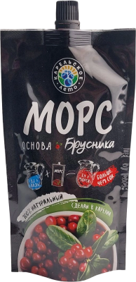 Основа для морса Карельское лето Брусника 200гр.