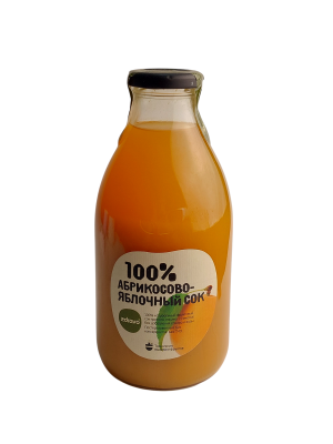 Сок ЗДРАВО Абрикос Яблоко 0,75л ст/б