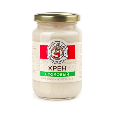 Хрен МЯСНОЙ ДОМ ИВАНОВЫХ столовый 200г
