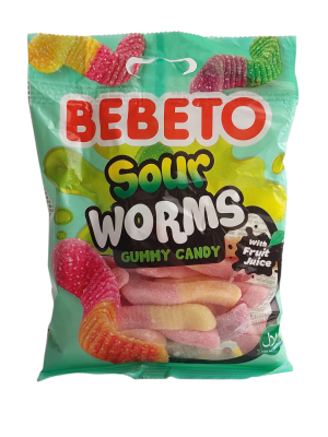 Мармелад БЕБЕТО Соур Вормс 80г