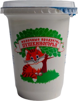 Сметана МОЛОЧНЫЕ ПРОДУКТЫ ПУШКИНОГОРЬЯ 20% 300г