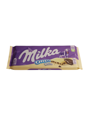 Шоколад Milka Орео Вайт 100г.
