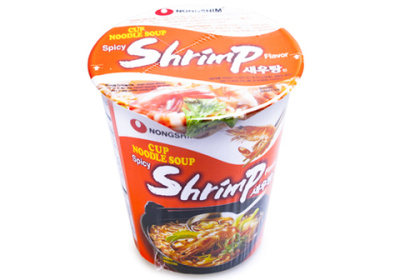 Лапша НОНГШИМ Сеутанг б/п сушёная 67г стакан