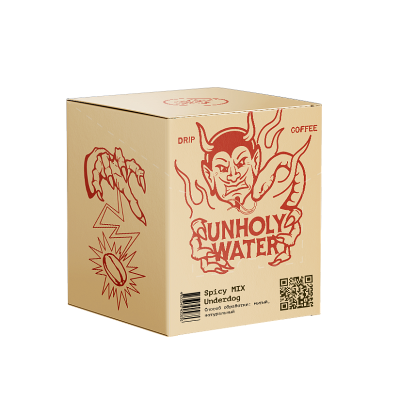 Кофе СВАРЩИЦА ЕКАТЕРИНА Спайси Микс Андердог дрип-пакеты молотый 125г