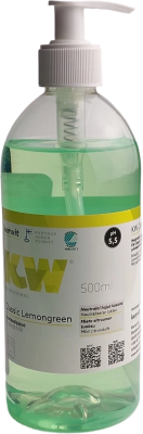 Жидкое мыло с ароматом цитруса KW professional Classic Lemongreen 500мл. ™Kemvit Финляндия