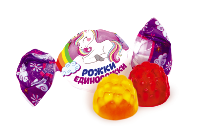 Конфеты Рожки-единорожки КФ Сладуница, вес 