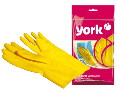 Перчатки хозяйственные из латекса M. York