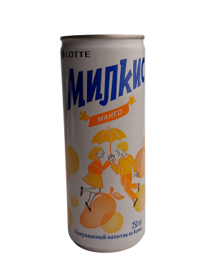 Напиток б/а газ. Манго "Milkis" 0,25л ж/б