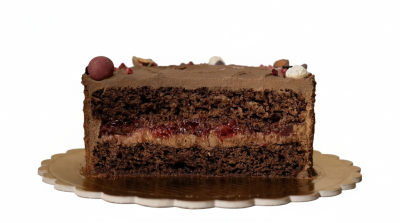Торт Чёрный принц с вишней, вес ™Курортный