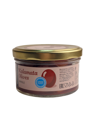 Оливки ЭКО ГРИС Каламата с косточкой 190мл