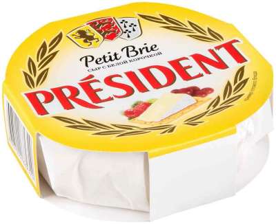 Сыр мягкий с белой плесенью Бри 60%, вес President