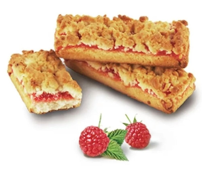 Сдобные палочки Снежка ДарЛетто с малиновым джемом, вес ООО Тестори