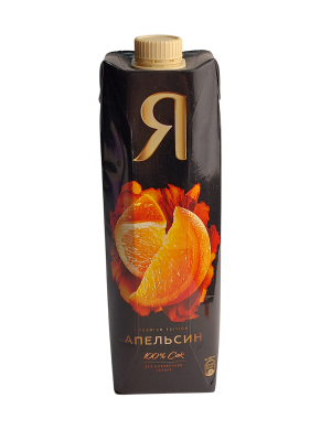 Сок Я Апельсин мякоть . 0,97л