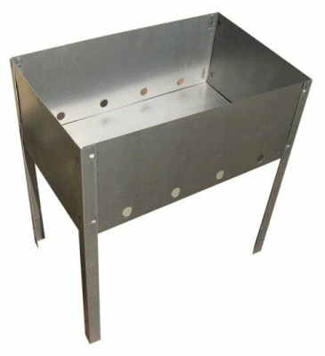 Мангал сборный Шашлычник700х300х700 в карт. кор. Бастион-пром