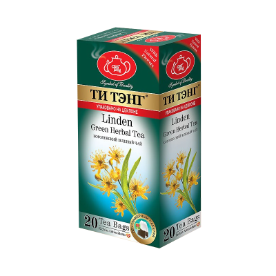 Чай ТИ ТЭНГ Липа зелёный 20x2г