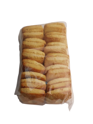 Печенье сдобное Лужское с топленым молоком, вес КФ Диво-Хлеб