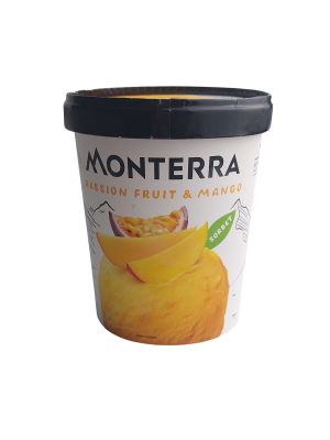Сорбет МОНТЕРРА Манго/Маракуйя 300г