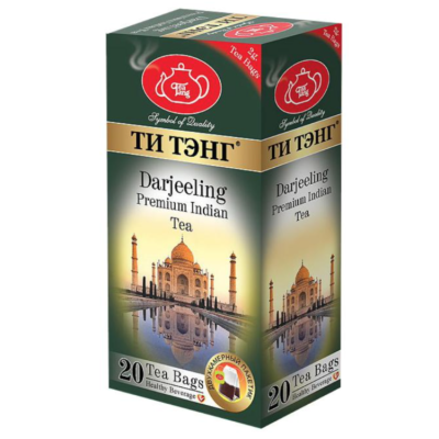 Чай чёрный ТИ ТЭНГ Дарджилинг 20 пакетиков х 2гр. Шри Ланка