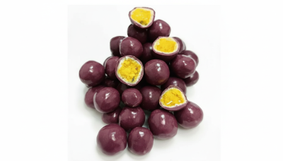 Маракуйя NATURAL в йогурто-шоколадной глазури (1208), вес КФ Белое Озеро