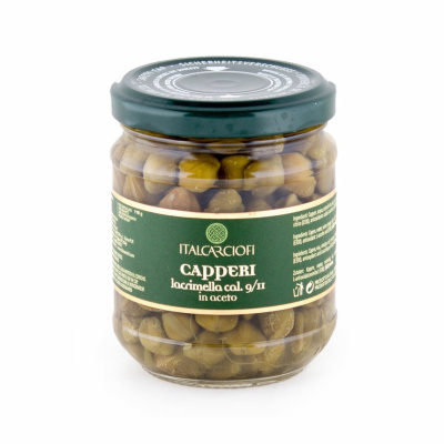Каперсы Italcarciofi Лакримелла без черенков в уксусе 680гр