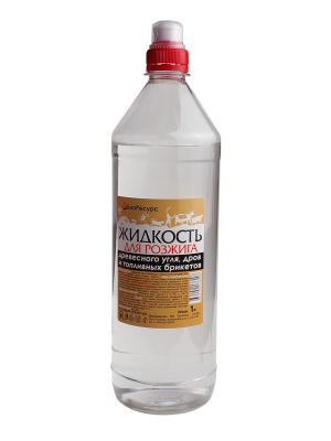 Жидкость для розжига 1л Биоресурс