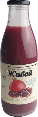 Сок Живой прямого отжима Гранатовый, 1л