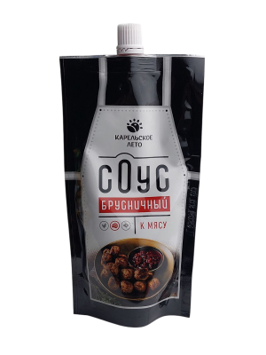 Соус брусничный Карельское лето 200гр.