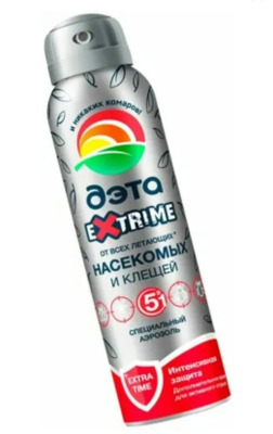 Средство от насекомых и клещей 5 в 1 Дэта Экстрим, 150мл. аэрозоль