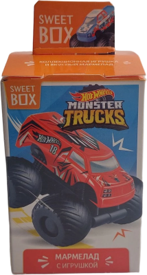 Мармелад Sweet Box с игрушкой Hot Wheels, 10гр