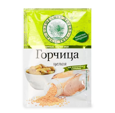 Горчица целая 40 гр  Волшебное дерево