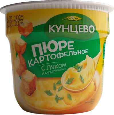Пюре картофельное с луком, 40гр. Кунцево