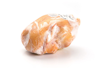 Цыплёнок МЕР-КУР жёлтый тушка в индивидуальной упаковке, вес