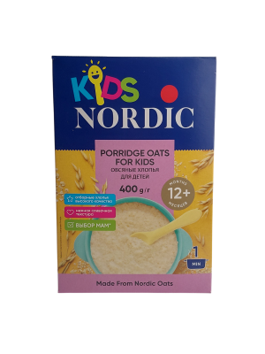 Хлопья НОРДИК Кидс Овсяные 400г