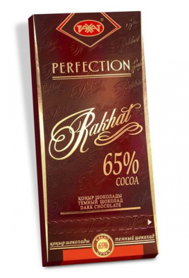 Шоколад 65% чёрный 100г Рахат