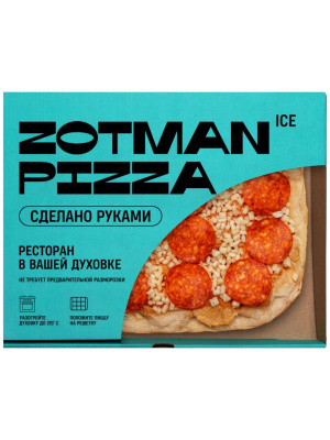 Пицца Зотман "Пеперони ICE" 400 гр.