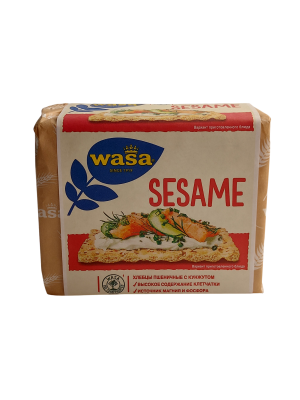Хлебцы пшеничные WASA с кунжутом, 200гр